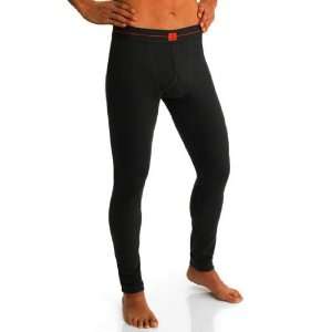 Jockey GO Thermals Y Front Performance Base Long Johns, Black   Size 