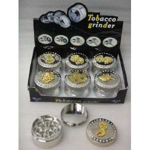  Metal Grinder with Rhinestone