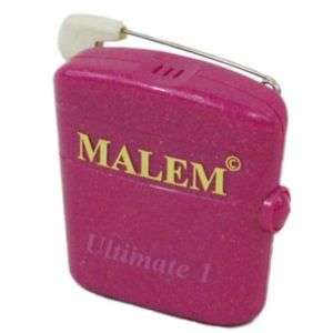 Malem ULTIMATE Bedwetting Alarm   Single Tone   PINK  