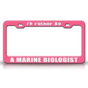  ID RATHER BE A MARINE BIOLOGIST Occupational Career, High 