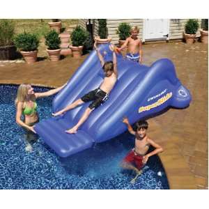  Swimline Super Slide Inflatable Pool Toy Patio, Lawn 