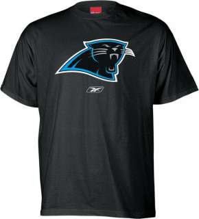 Carolina Panthers Primary Logo Black Short Sleeve T Shirt sz Small 