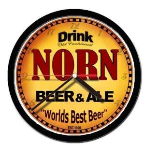  NORN beer and ale cerveza wall clock 