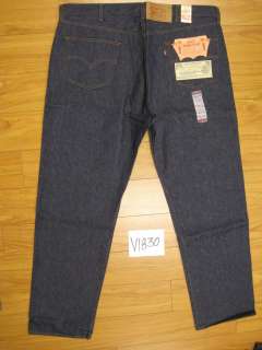 NOS Vint shrink to fit 46x36 Jeans U.S.A made V1830  