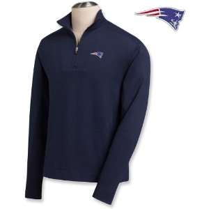  Cutter & Buck New England Patriots 1/4 Zip Sweatshirt 