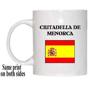  Spain   CIUTADELLA DE MENORCA Mug 