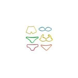    Silly Bandz Colorful Swimsuit Shaped Silicone Rubber 