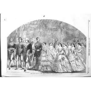  1858 ROYAL WEDDING BRIDAL PROCESSION ST. JAMES PALACE 