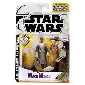  Star Wars ANIMATED FIGURE MACE WINDU Toys & Games