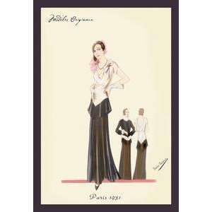   Vintage Art Eveningwear in Black and White   13316 3