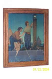 1924 Maxfield Parrish Venetian Lamplighter  