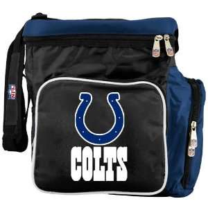  Indianapolis Colts Black Team Logo Beverage Cooler Sports 