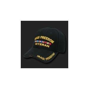    Military IRAQI FREEDOM VETERANS Cap (BLACK) 