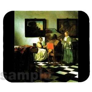  The Concert by Vermeer Mouse Pad 