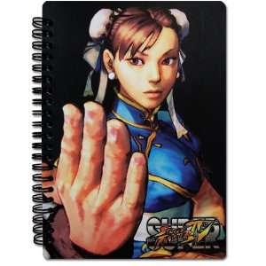  Super Street Fighter IV Chun Li And Cammy Notebook Toys 