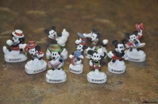   HAND PAINTED DISNEY MICKEY THE MAGICIAN FIGURINE COLLECTION  