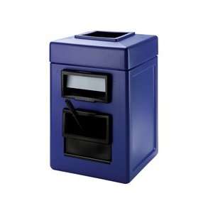  Commercial Zone Products 755104 Square Waste Container 
