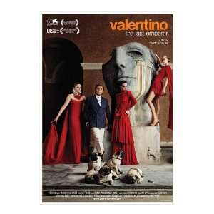  Valentino The Last Emperor (2008) 27 x 40 Movie Poster 