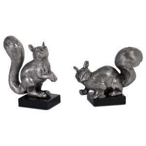  Imax Squirrle Bookends set of 2 5.5x6x4