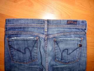 CITIZENS OF HUMANITY INGRID LOW WAIST FLAIR JEANS 27  