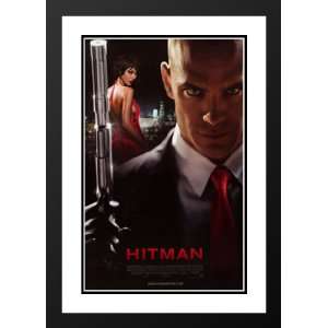  Hitman 20x26 Framed and Double Matted Movie Poster   Style C   2007 