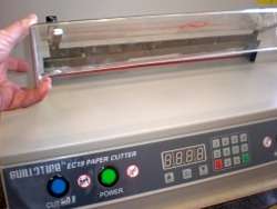 electric paper cutter video