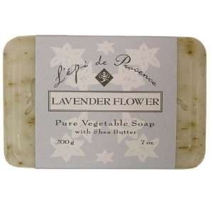   Shea Butter Enriched French Bath Soap   Lavender Flower   7 oz.   200g