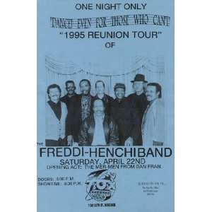 Freddi Henchi Fox Boulder Concert Poster 1995 