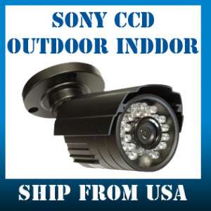 High Resolution Camera Sony CCD IR Outdoor or Indoor  