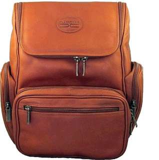 CLAIRECHASE GUARDIAN LARGE LEATHER LAPTOP BACKPACK  