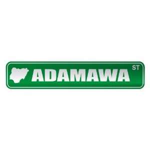   ADAMAWA ST  STREET SIGN CITY NIGERIA