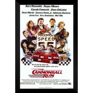  Cannonball Run FRAMED 27x40 Movie Poster Burt Reynolds 