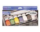 Acrylic Primary Colors Paint Set brushes 9155  