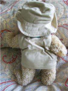 Boyds Bear Thayer Plush With His Fishing Hat and Vest With Tags Free 