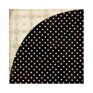   Dress Double Sided Cardstock 12X12 Black & White
