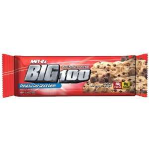 Met Rx Big 100 meal replacement bar chocolate chip cookie dough   3.52 