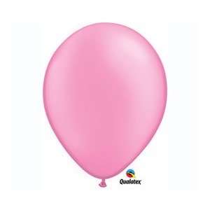    (100) Neon Pink 11 Qualatex Latex Balloons