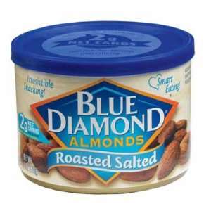 Blue Diamond Almonds Roasted Salted Grocery & Gourmet Food