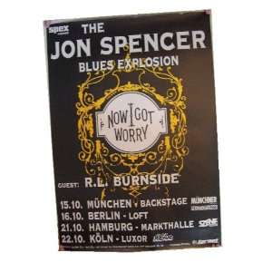  Jon Spencer Concert Tour Poster Blues Explosion The 