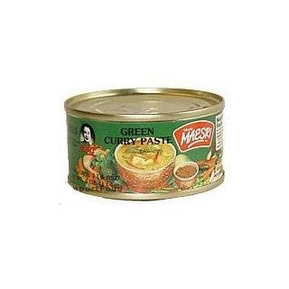 Maesri Thai Green Curry Paste   4 oz x 2 cans
