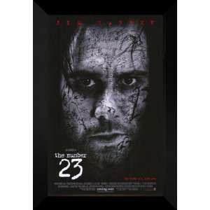 The Number 23 27x40 FRAMED Movie Poster   Style A 2007  