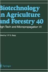 High Tech and Micropropagation VI, (3540616071), Y.P.S Bajaj 