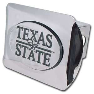 Texas State University Bobcats Bright Polished Chrome with Emblem 