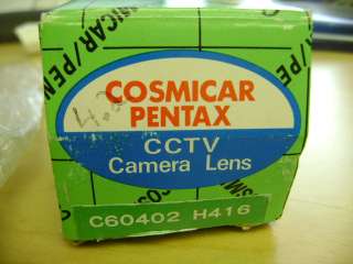 NEW PENTAX COSMICAR 4.2mm 11.6 CCTV CAMERA TV LENS  