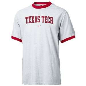 Nike Texas Tech Red Raiders NCAA Classic Ringer Short Sleeve Tee Shirt