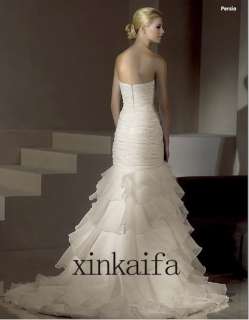 Custom made Bride Wedding Gown /Prom Ball Evening Dress / Bridesmaid 