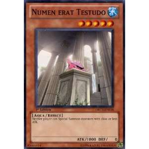  Yu Gi Oh   Numen erat Testudo # 38   Order of Chaos   1st 