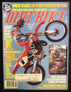 DIRT BIKE Magazine June 1990 Kawasaki KDX200  
