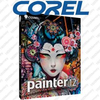 Corel Painter 12 XII Draw Paint Art Software PC MAC EDU  