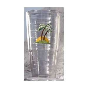  TERVIS TUMBLER SUNSET palm tree tropical beach INSULATED 